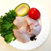 Бедро домашней курицы