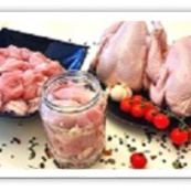 Тушеное мясо домашнего цыпленка